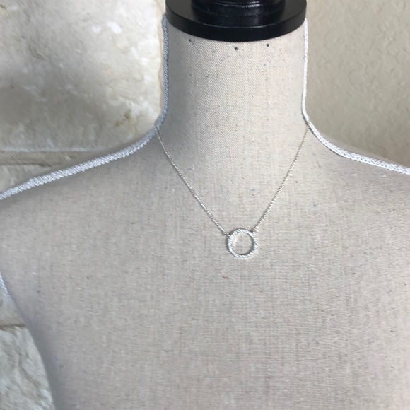 NEW Unity Circle Necklace with Swarovski Crystals - Picture 6 of 7